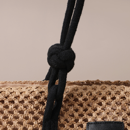 【Großhandel】#T4 Pappschachtel große Damen-Tasche aus Strickstoff