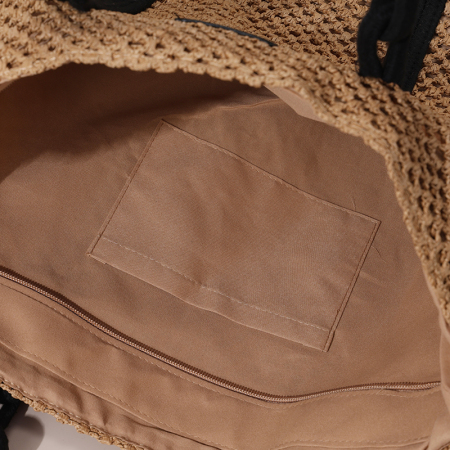 【Großhandel】#T4 Pappschachtel große Damen-Tasche aus Strickstoff