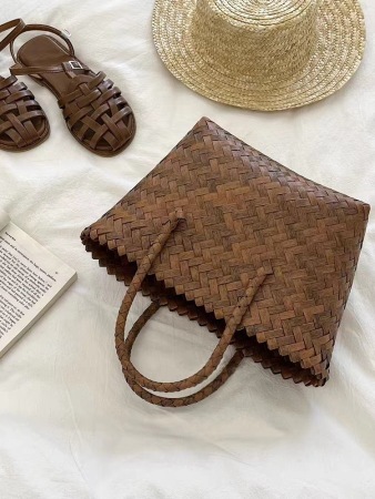 B2 maßgeschneiderte gewebte Korb-Tasche