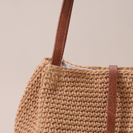 【Vente en gros】#T32 Sac femme crochet en coton grand épaule