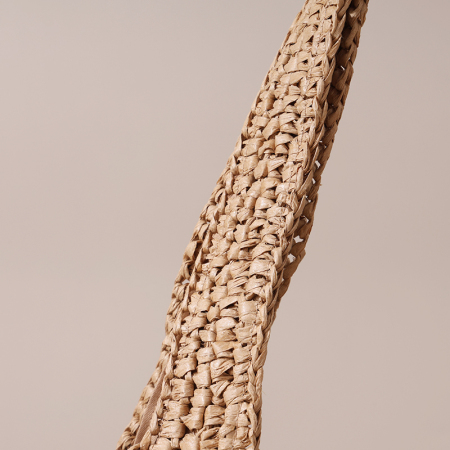 【Vente en gros】#T21 Sac à main femme crochet en paille | Design creux