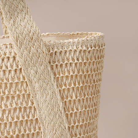 【Vente en gros】#T3 Sac à main femme grand modèle crochet straw pour plage