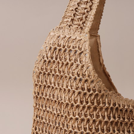 【Großhandel】T8-Traw-Crochet große Schultertasche für Frauen