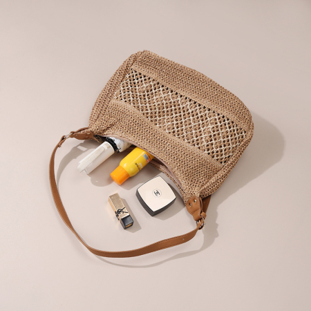 【Großhandel】#T5 Pappschlange-Kreuz- Schultertasche für Frauen | Hohles Design