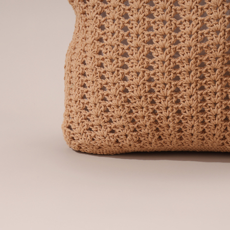 【Vente en gros】#T36 Sac femme crochet en coton grand épaule | Design creux