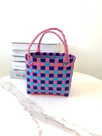 B1 maßgeschneiderte gewebte Korb-Tasche