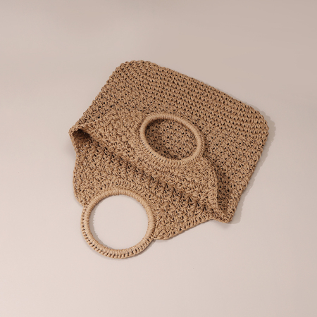 【Großhandel】#T20 Stroh-Kreuzfahrt-Handtasche für Frauen