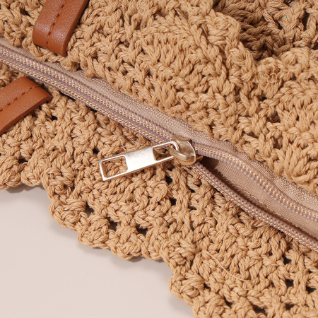 【Vente en gros】#T33 Sac femme crochet en coton grand épaule