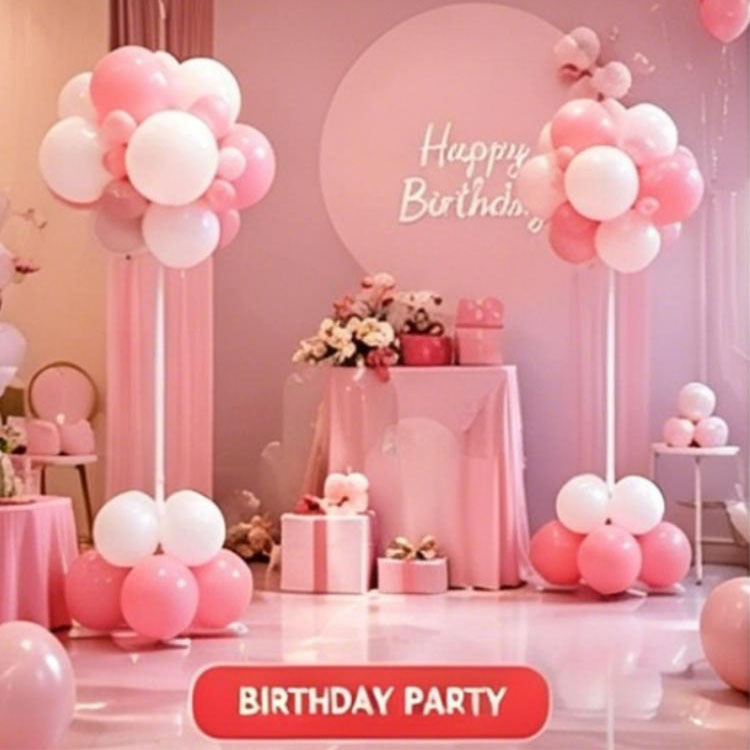 Automatic Inflatable Balloons Small Column