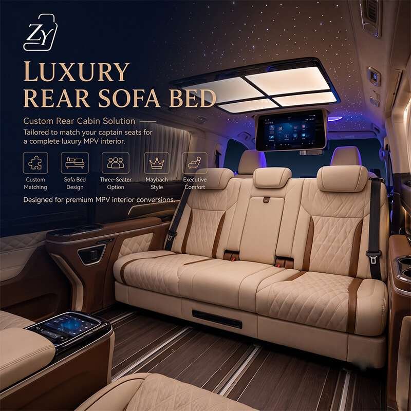 Custom Luxury Rear Bench Seat