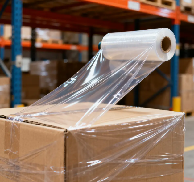 Transparent Stretch Wrap Film for Packaging