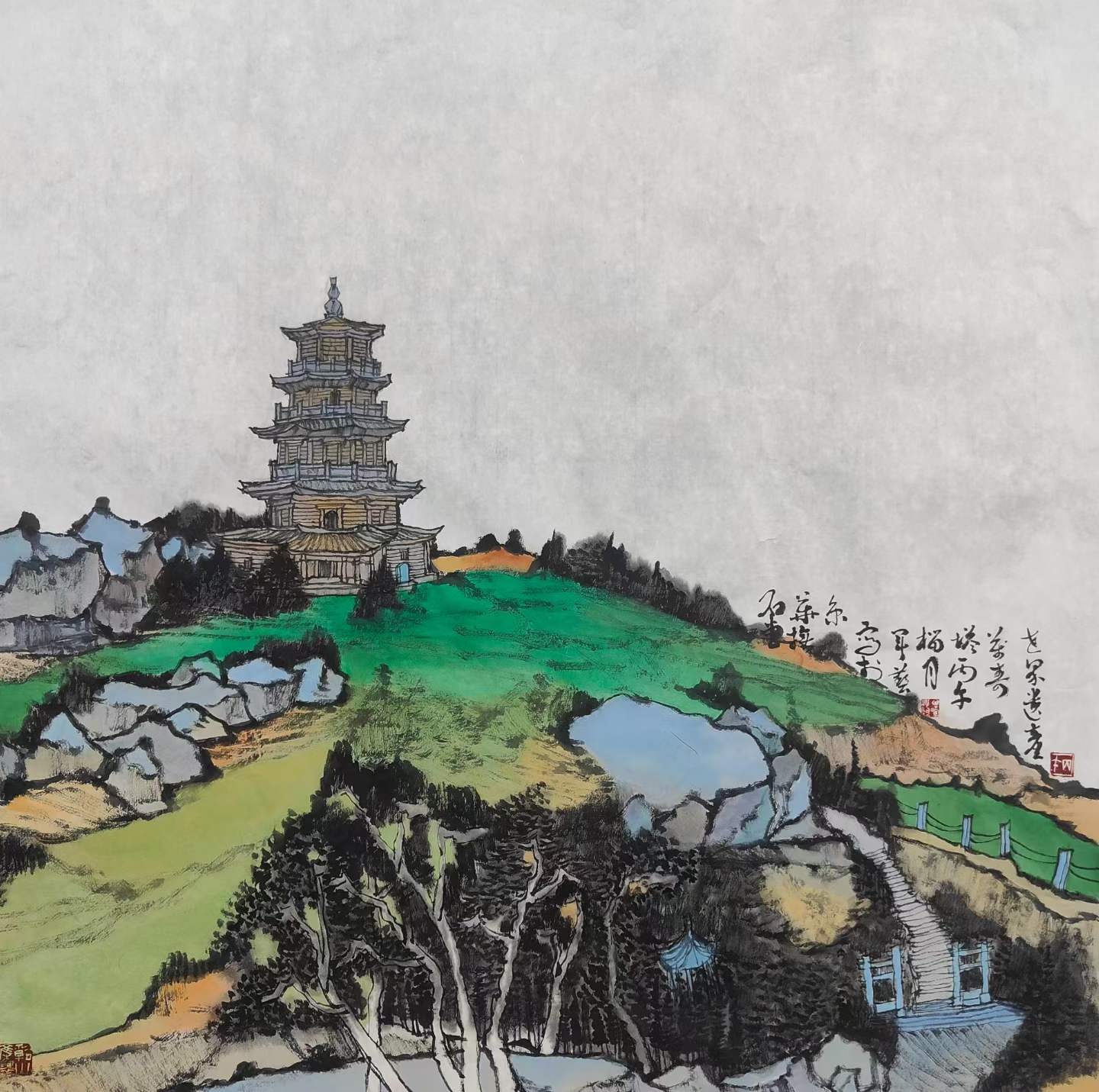 北京万寿塔