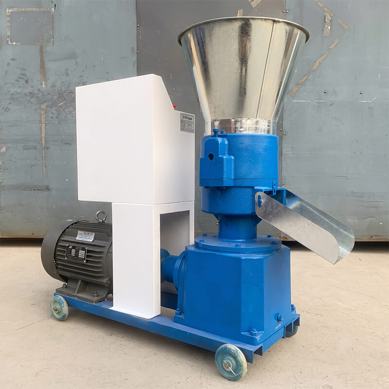 Commercial 210 Flat Die Feed Pellet Machine