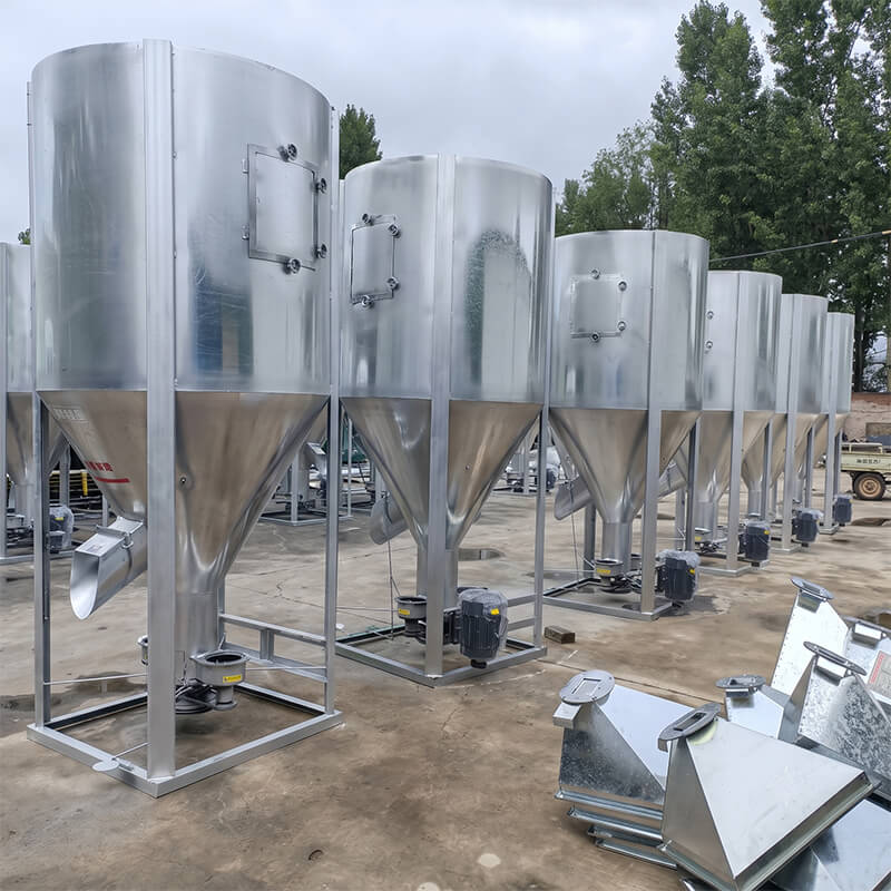Industrial Integrated Feed Crusher and Mixer Machine