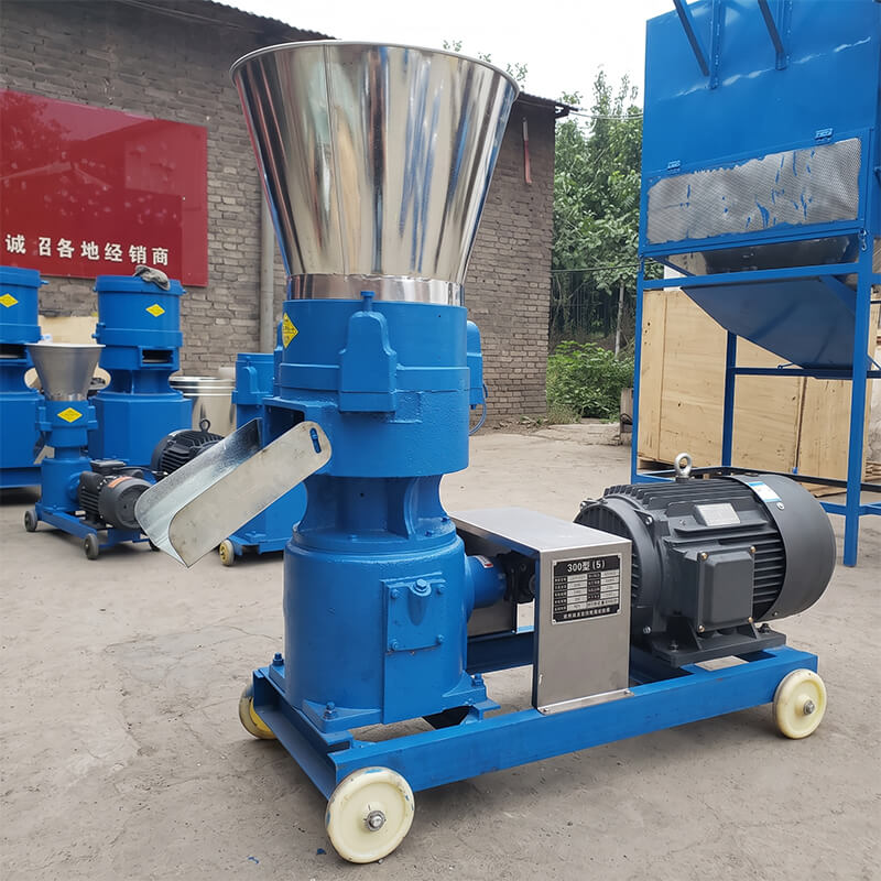 Model 300 Flat Die Feed Pellet Machine