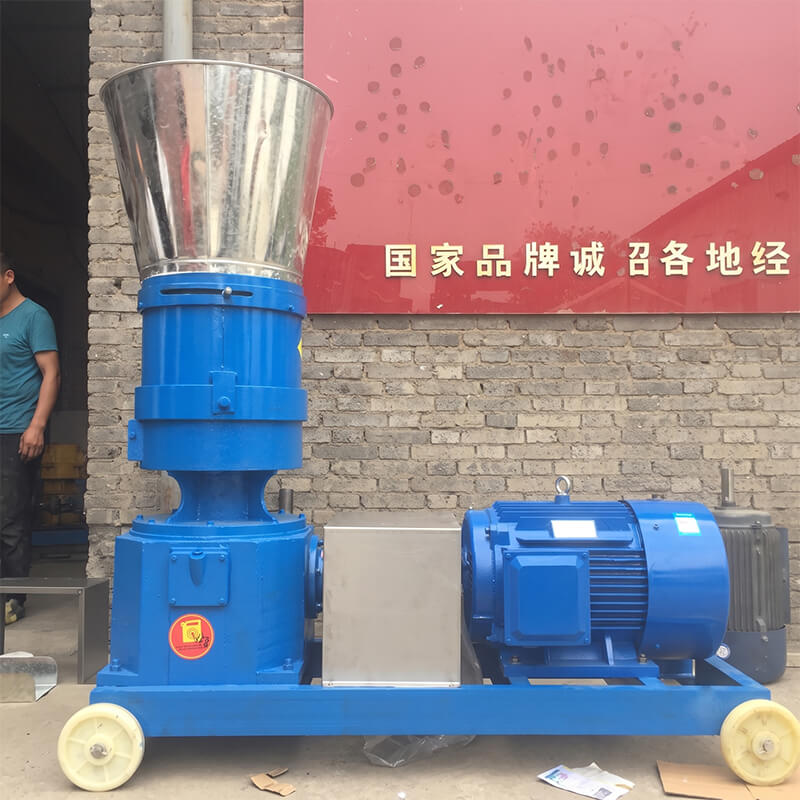 Commercial 400 Flat Die Feed Pellet Machine