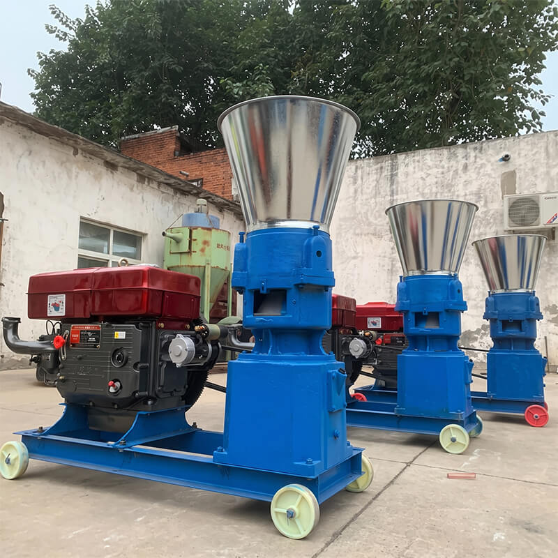 Model 260 Heavy-Duty Flat Die Feed Pellet Machine