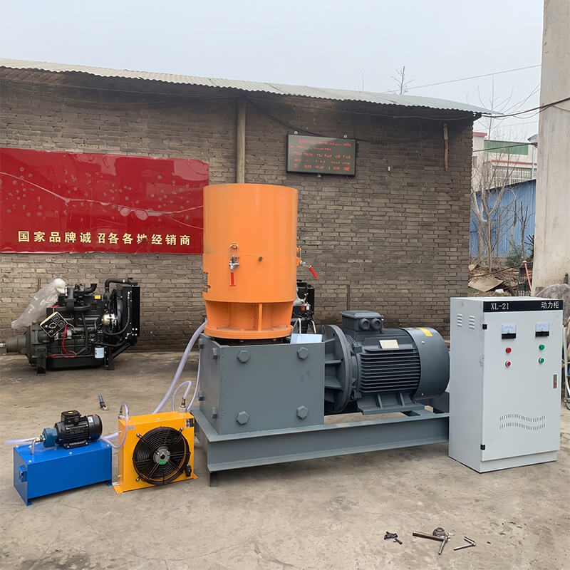 Industrial Flat Die Wood Pellet Mill | Biomass Pellet Making Machine