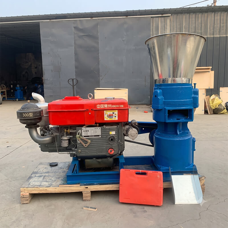 Model 300 Flat Die Feed Pellet Machine