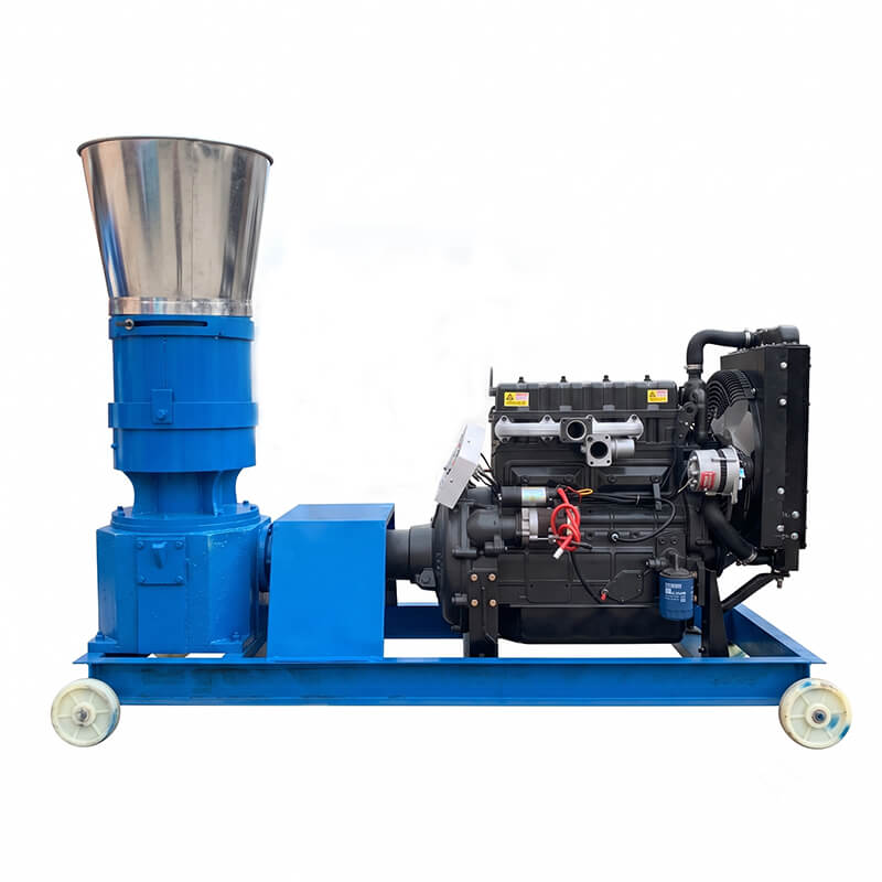 Commercial 400 Flat Die Feed Pellet Machine