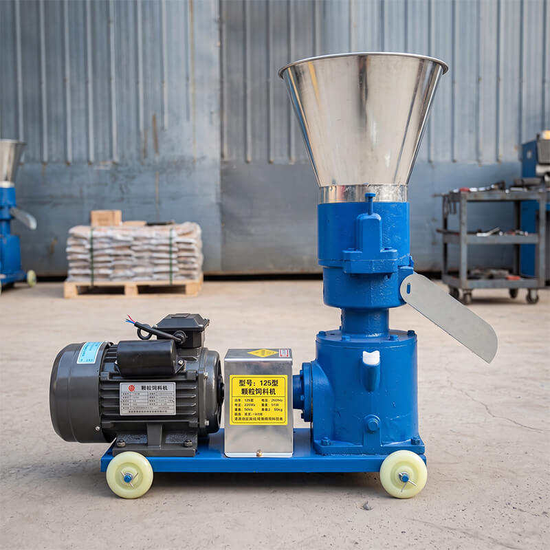 125 Flat Die Feed Pellet Mill (80-100 kg/h)