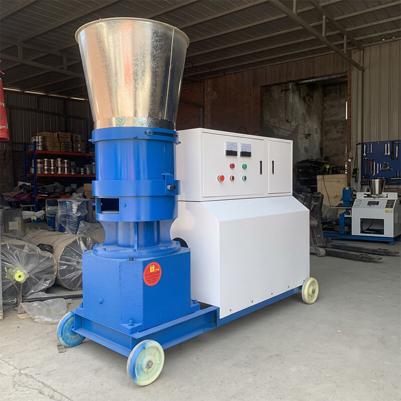 Commercial 400 Flat Die Feed Pellet Machine