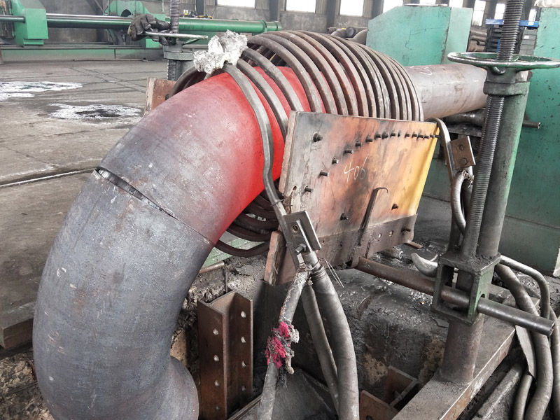 Elbow pushing machine