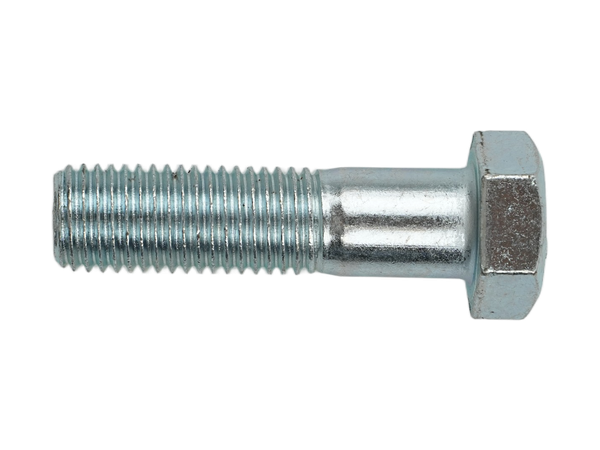 Blue-White Zinc-Plated Hex Bolts