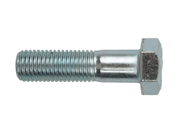 Blue-White Zinc-Plated Hex Bolts