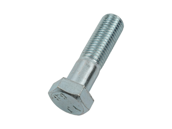 Blue-White Zinc-Plated Hex Bolts