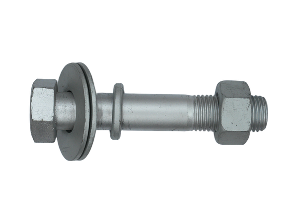 Hex Head Pin Bolt Assembly with Eccentric Cam Washer