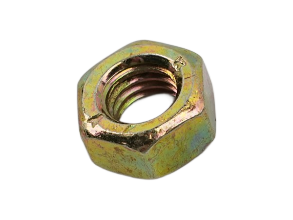 Yellow Zinc-Plated Nuts
