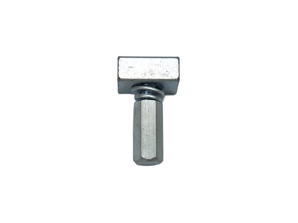 Hexagonal Stud Assembly with Square Plate