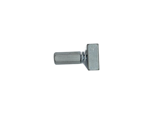 Hexagonal Stud Assembly with Square Plate
