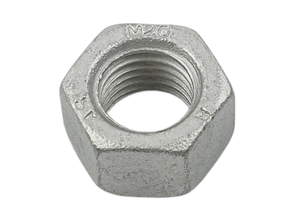 Hot-Dip Galvanized Hex Nuts