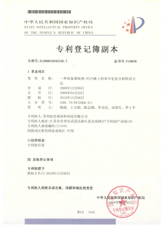 Patent Certificate 02