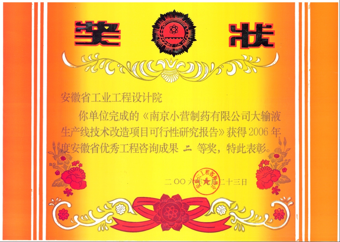 13安徽省优秀工程咨询成果二等奖