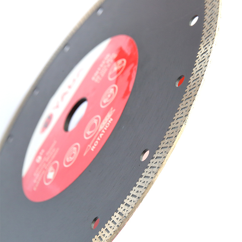 Hot pressed sintered saw blade