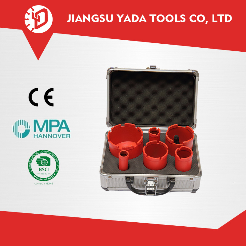 Diamond core bits set