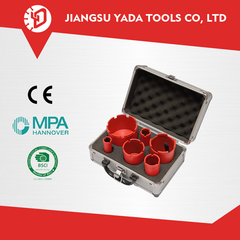 Diamond core bits set