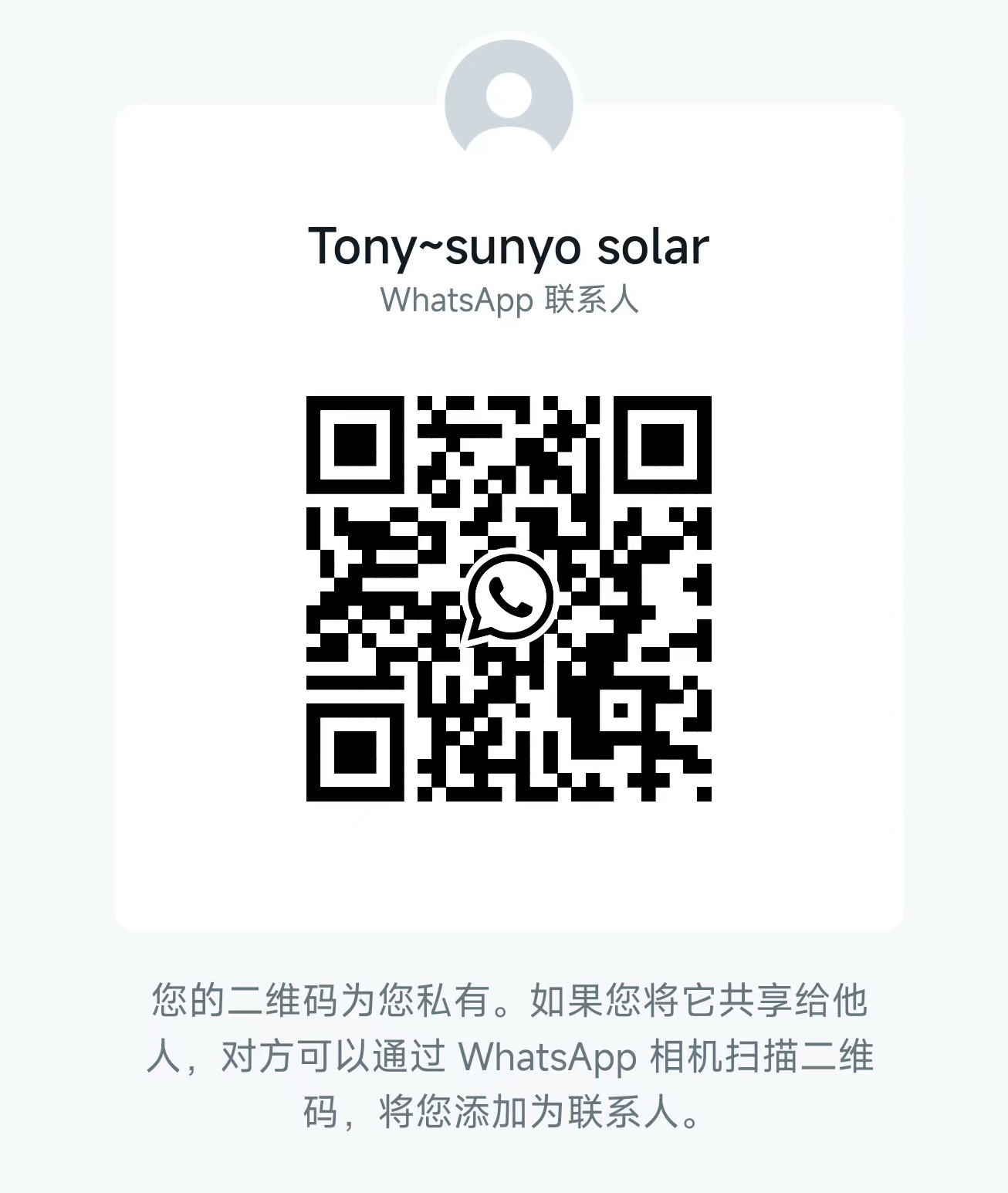 Sunyooo WhatsApp QR code
