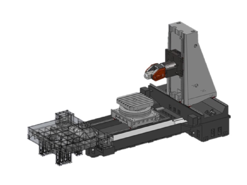 High-Precision 5-Axis Simultaneous Horizontal Machining Center Series