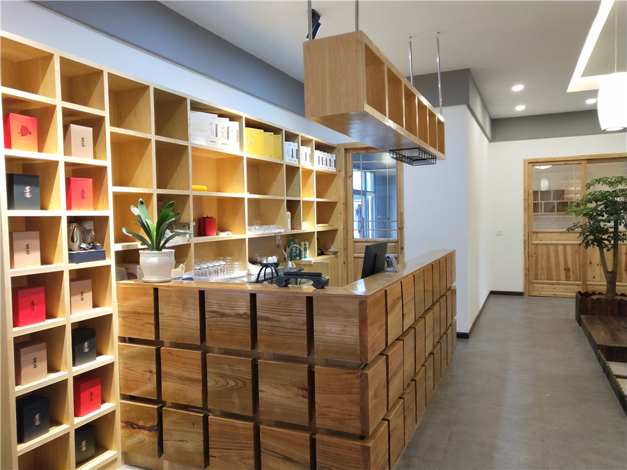 张家界莓茶展示馆设计与装修