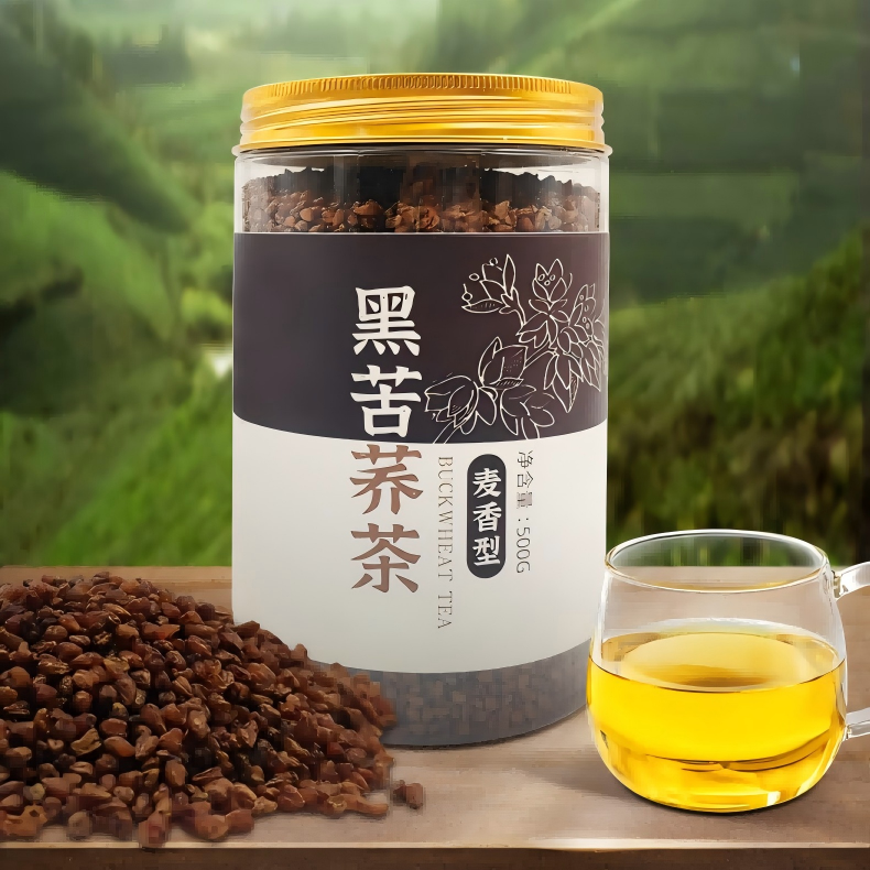 黑苦荞茶