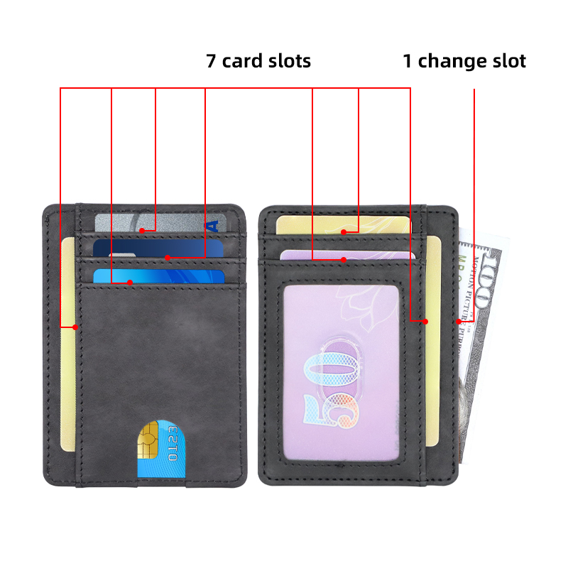 PU Faraday Card Holders
