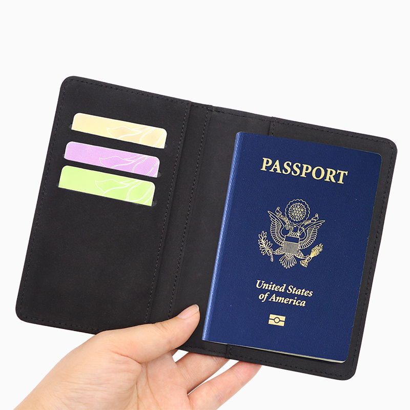 Full PU Flannel Passport Covers