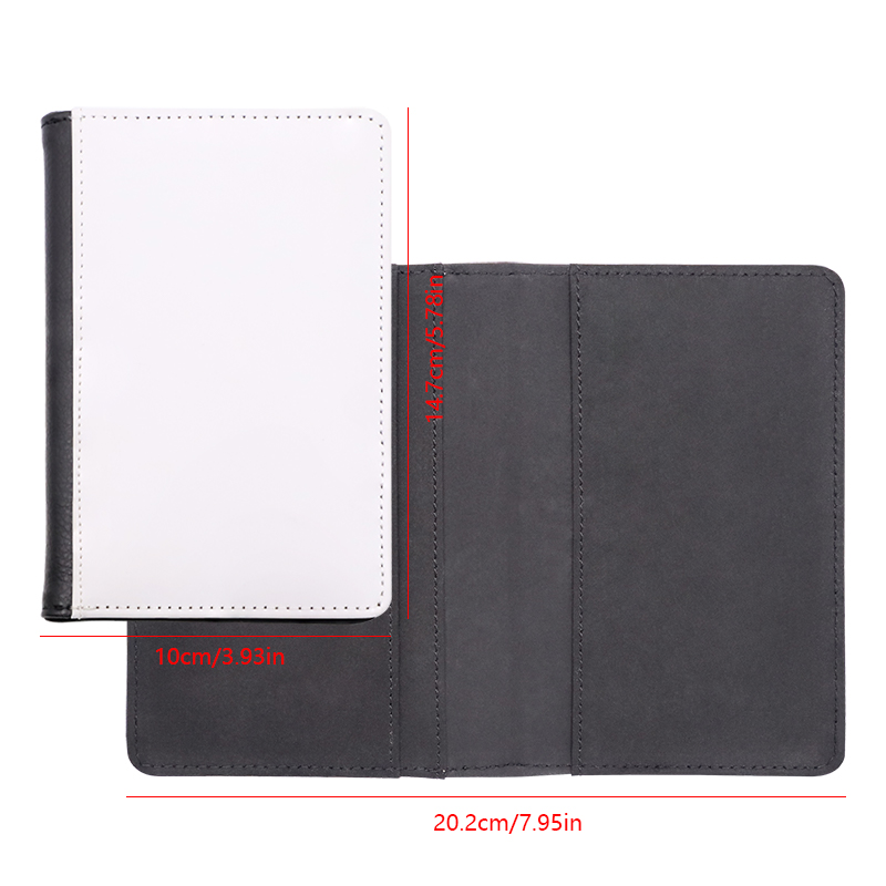 Full PU Flannel Passport Covers