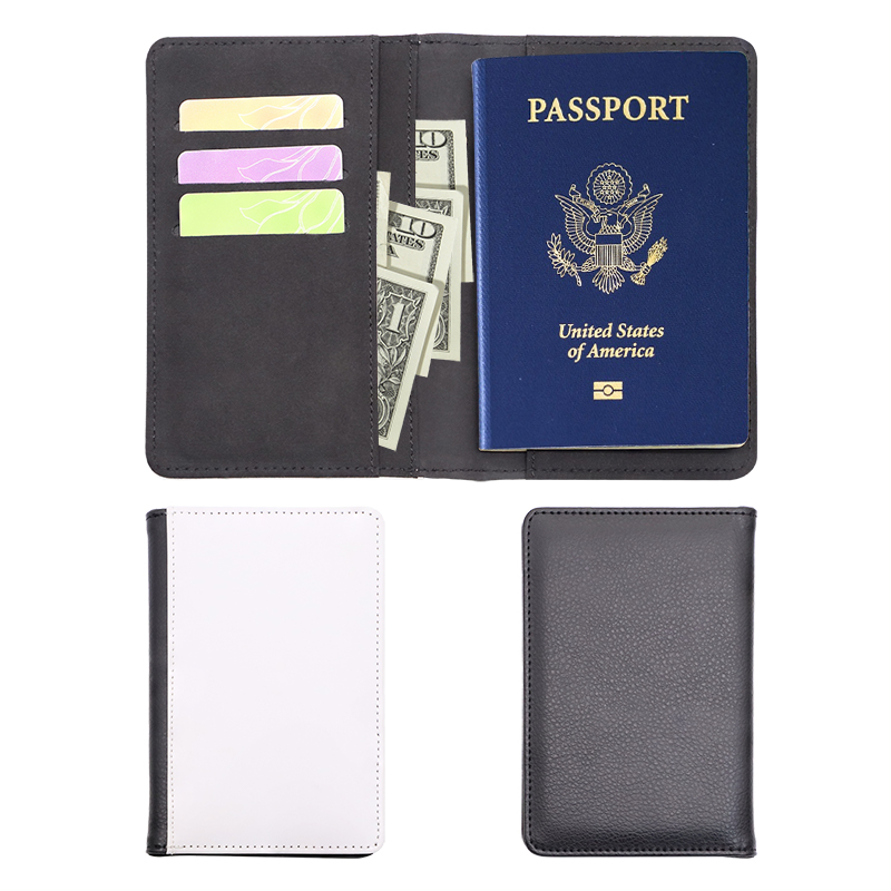 Full PU Flannel Passport Covers