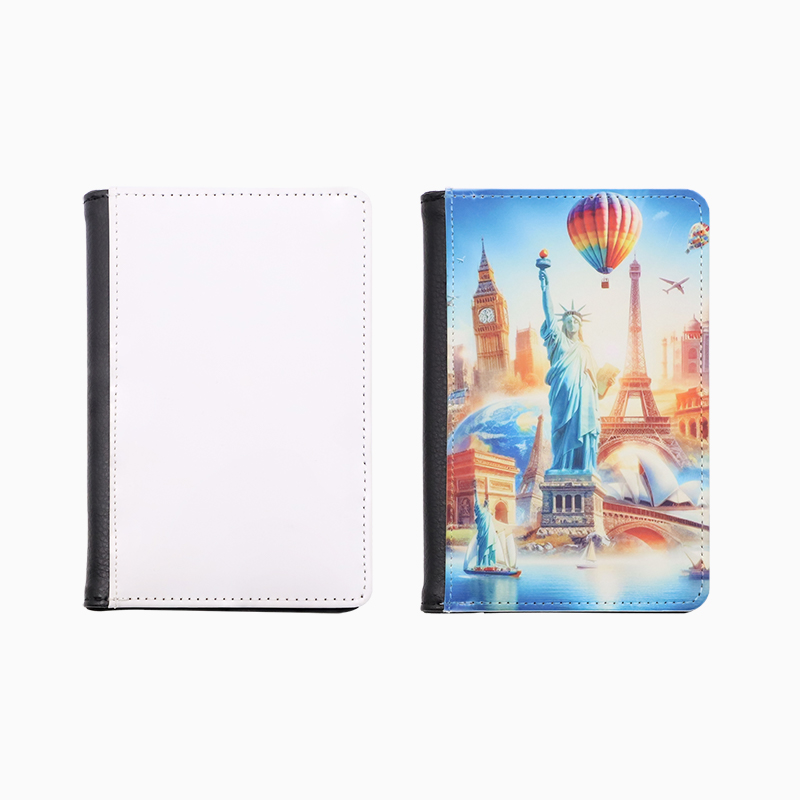 Full PU Flannel Passport Covers