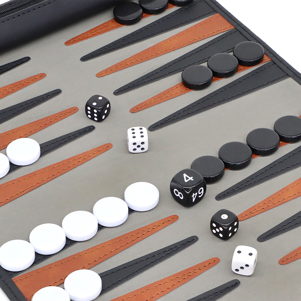 Black Strap Style Backgammon Sets